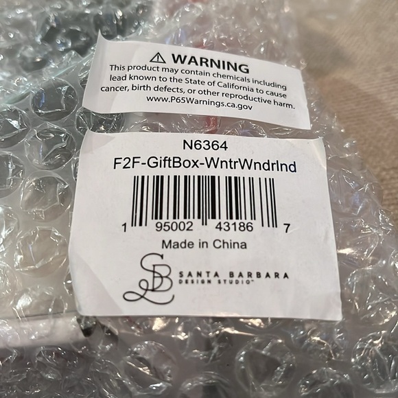 Face to Face Bottle Brush Tree Set - Winter Wonderland/NIB - Picture 8 of 8